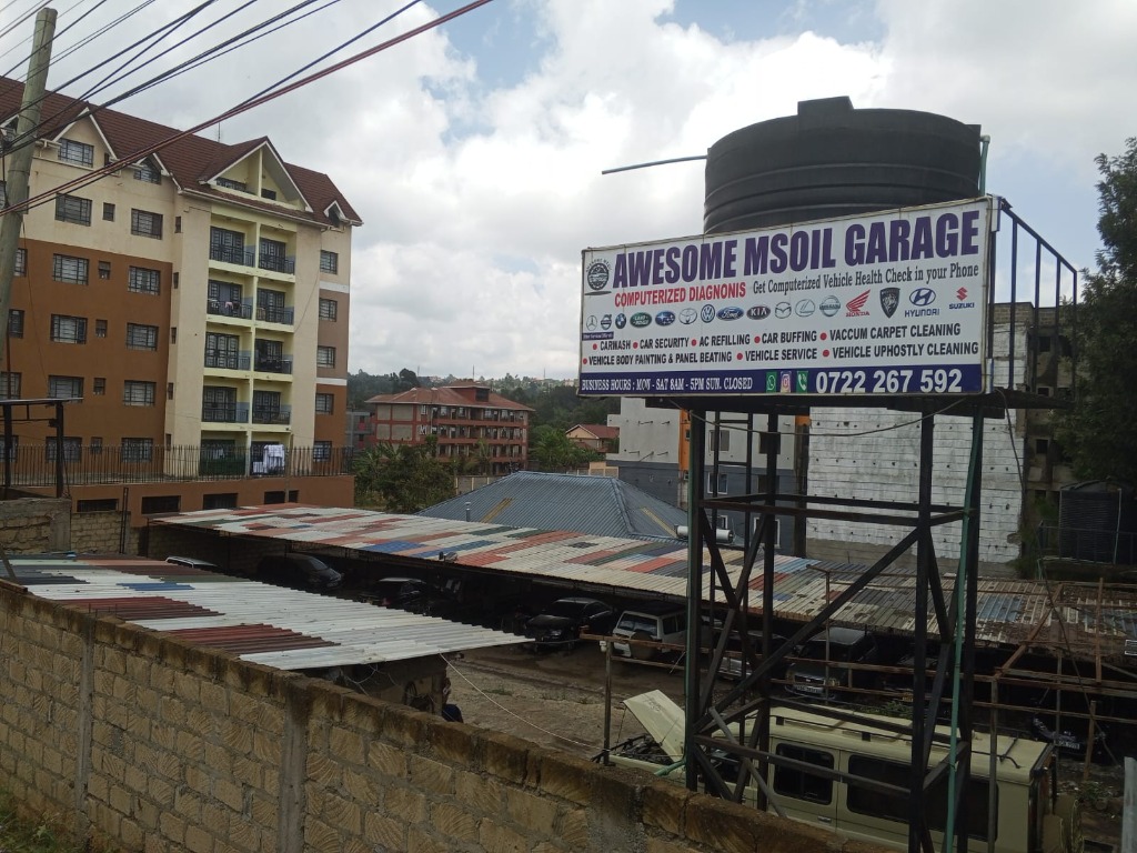 Samuel Ngugi at Mercedes-Benz Star Event